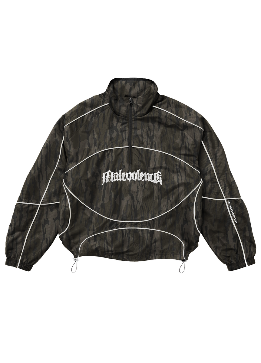 Malevolence - Camo Green 1/4 Zip Jacket – MLVLTD MUSIC