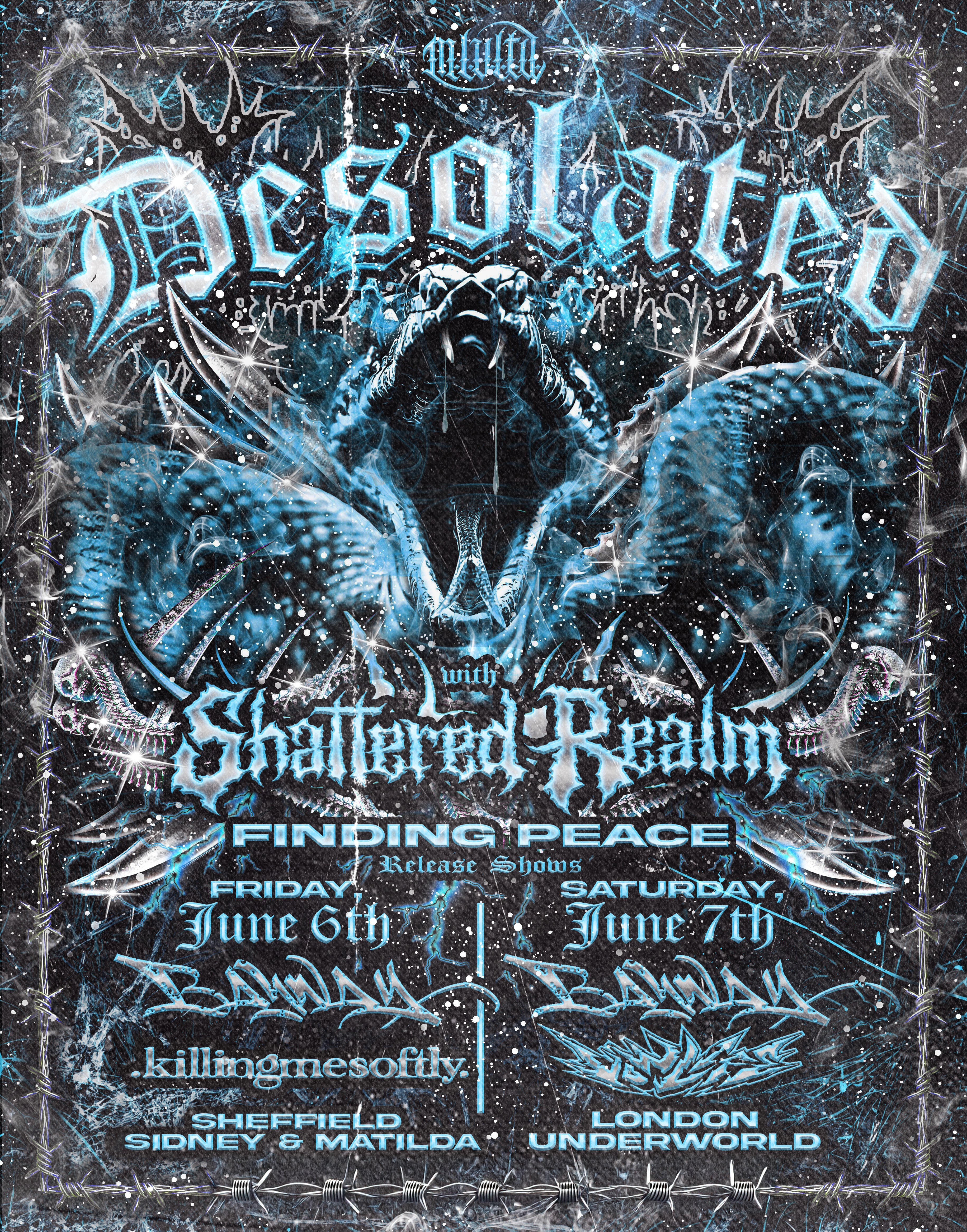 Desolated Album Release Show + Shattered Realm