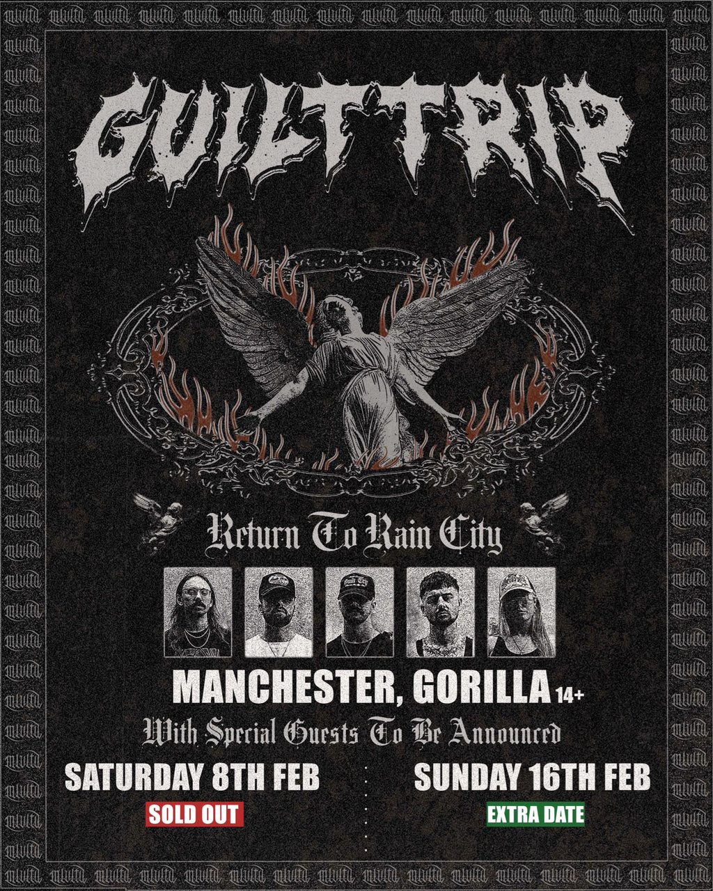 TICKET - Guilt Trip / Gorilla, Manchester / 16th February