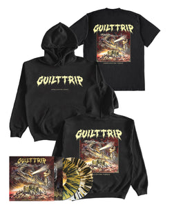 Guilt Trip - Unrelenting Force T-Shirt, Hoodie & Vinyl Bundle