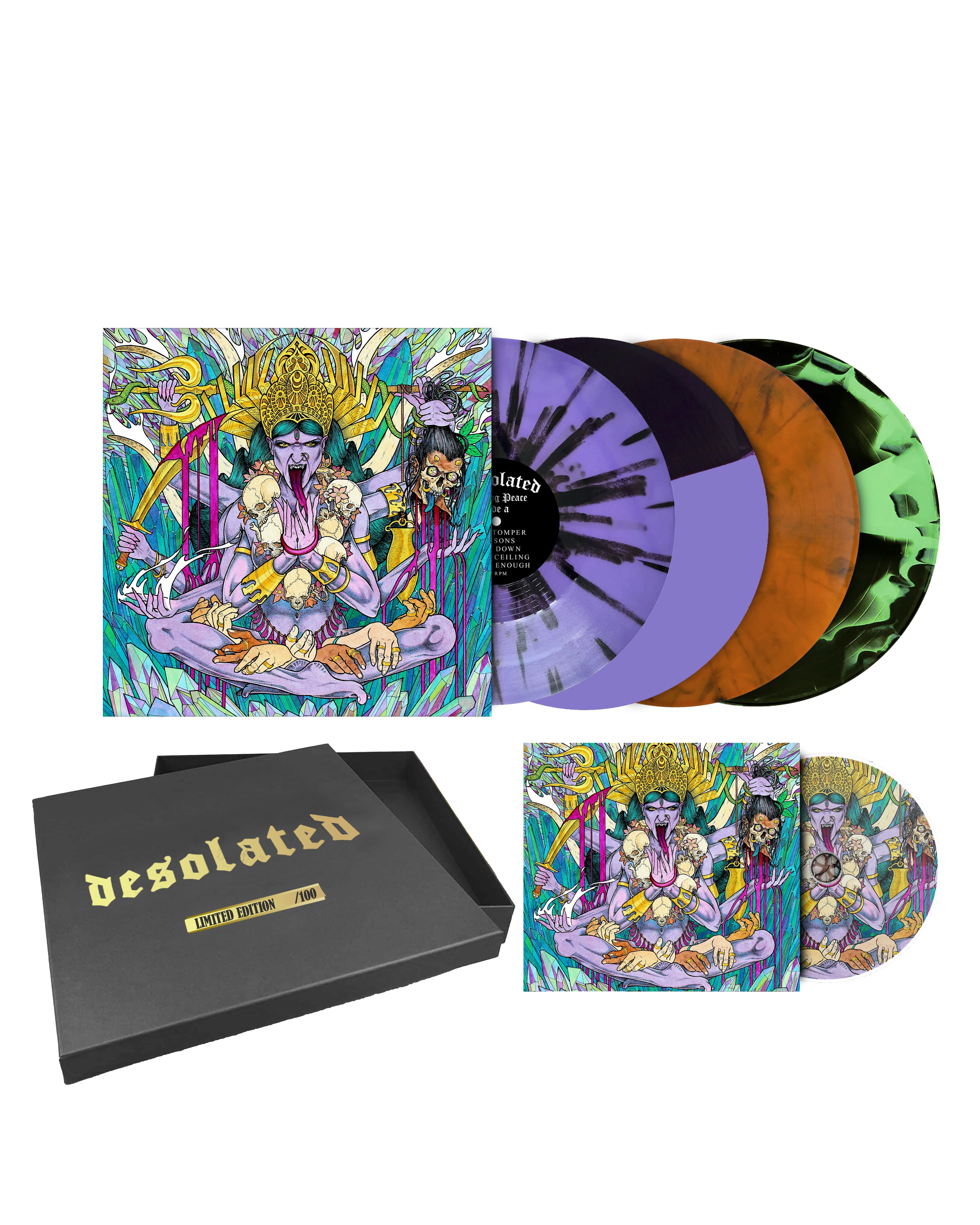 Desolated - Finding Peace Vinyl/CD
