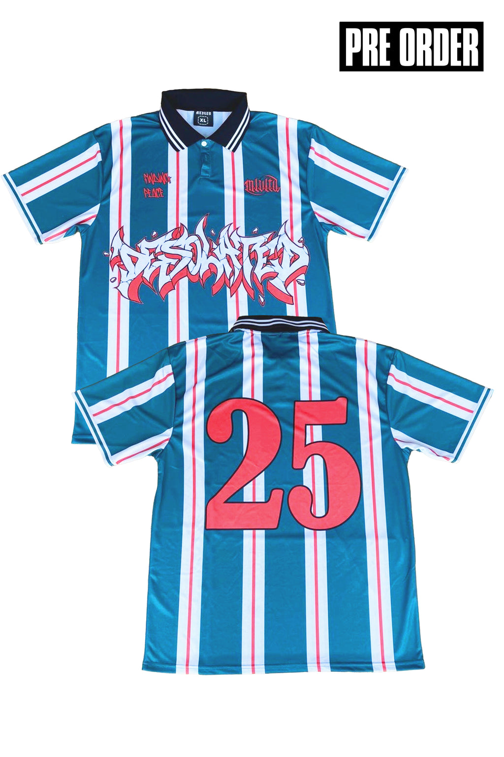 Desolated - Retro Football Jersey