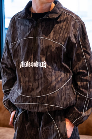 Malevolence - Camo Green 1/4 Zip Jacket – MLVLTD MUSIC