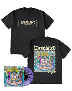Desolated - Finding Peace T-shirt + Vinyl or CD Bundle