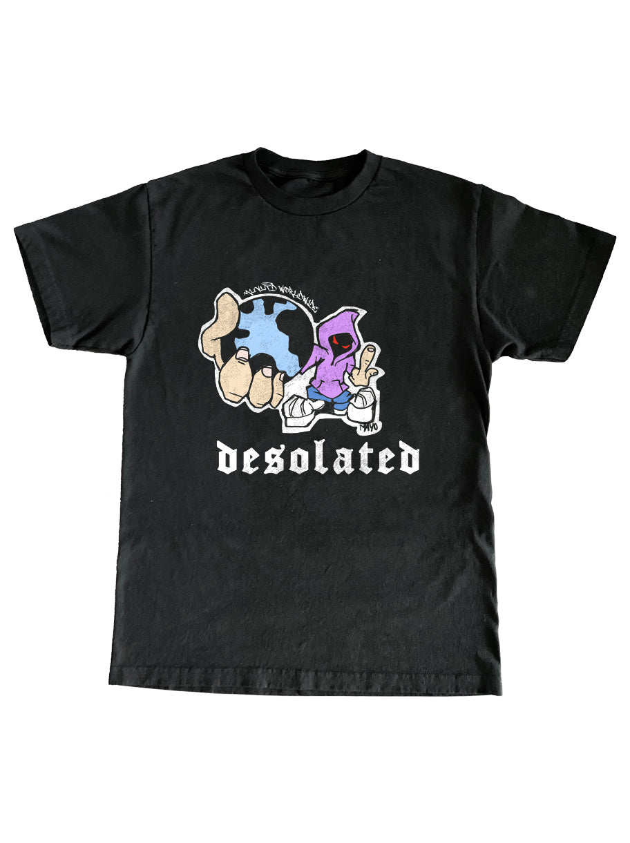 Desolated - Worldwide Cartoon T-shirt