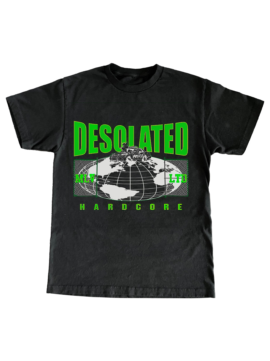 Desolated - World T-Shirt BLACK / GREY