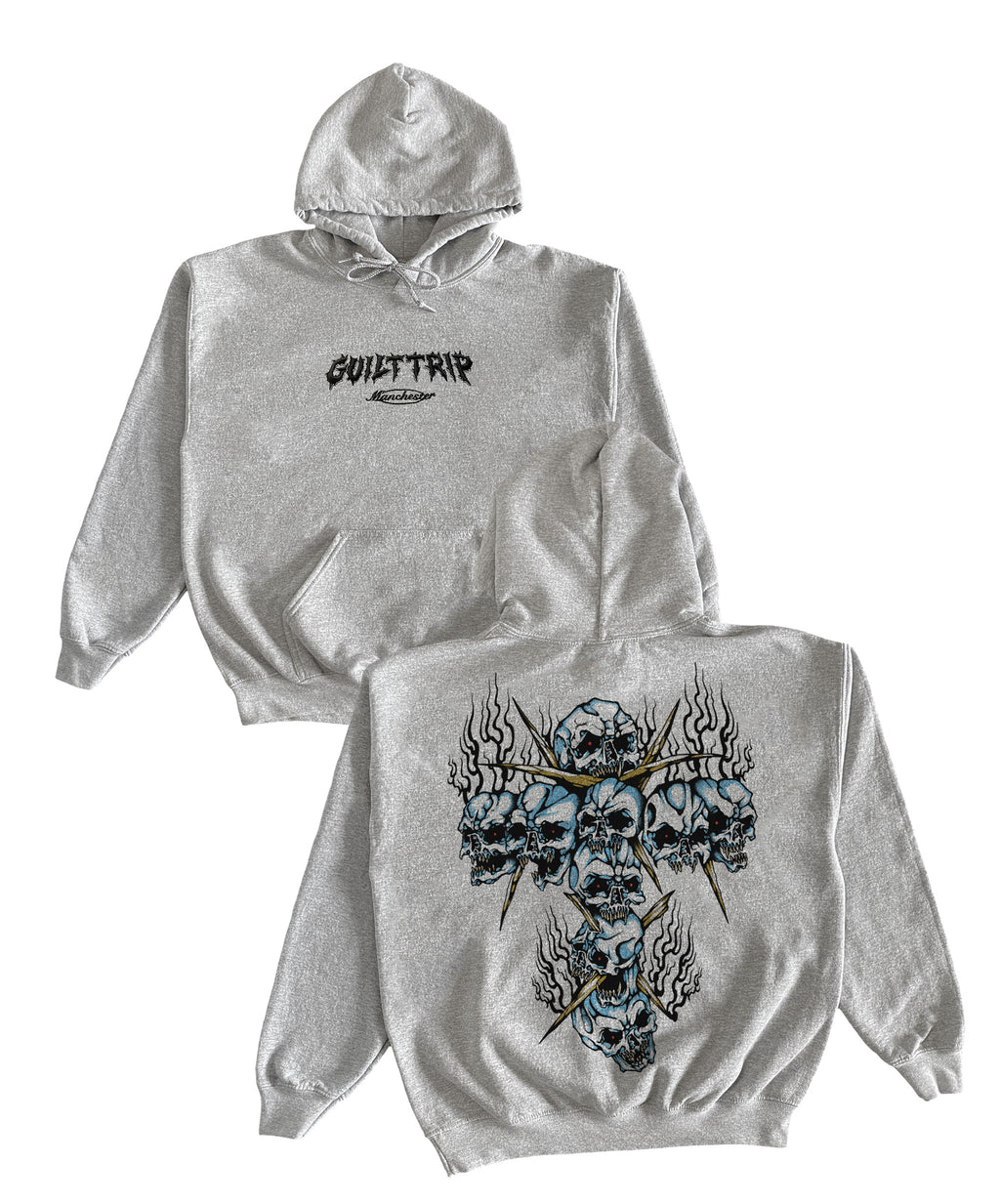 Guilt Trip - Skull Cross Hoodie