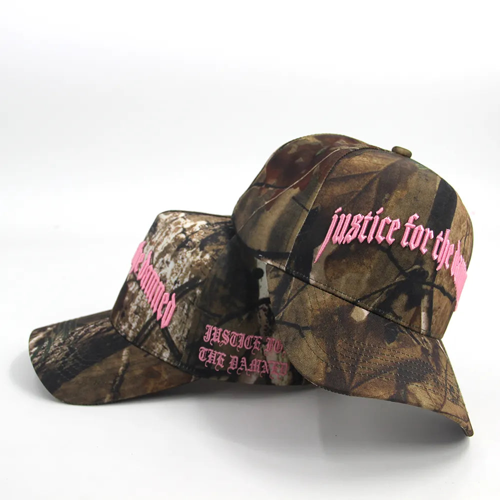 Justice For The Damned - Real Tree Trucker Cap