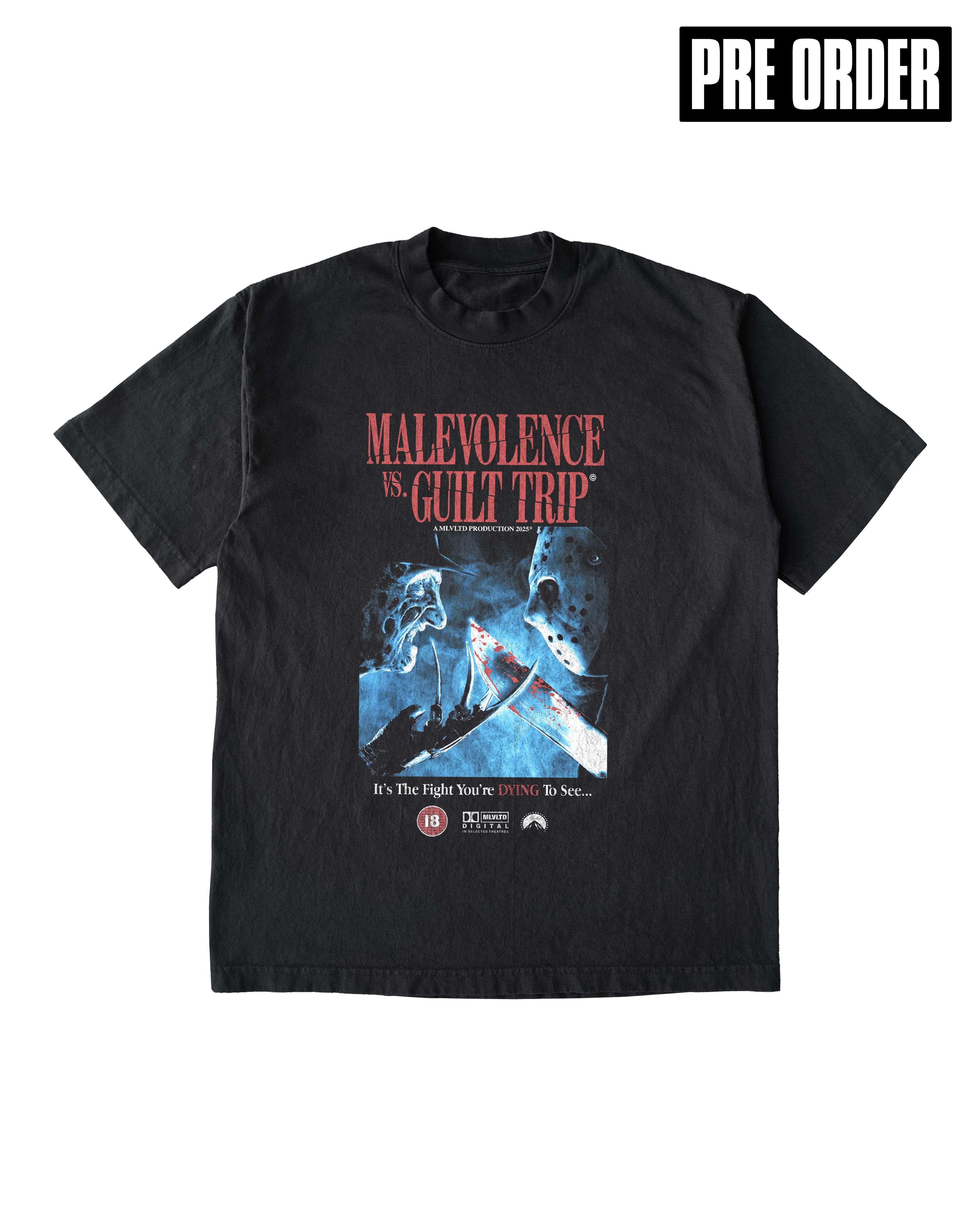 Malevolence Vs. Guilt Trip Halloween T Shirt