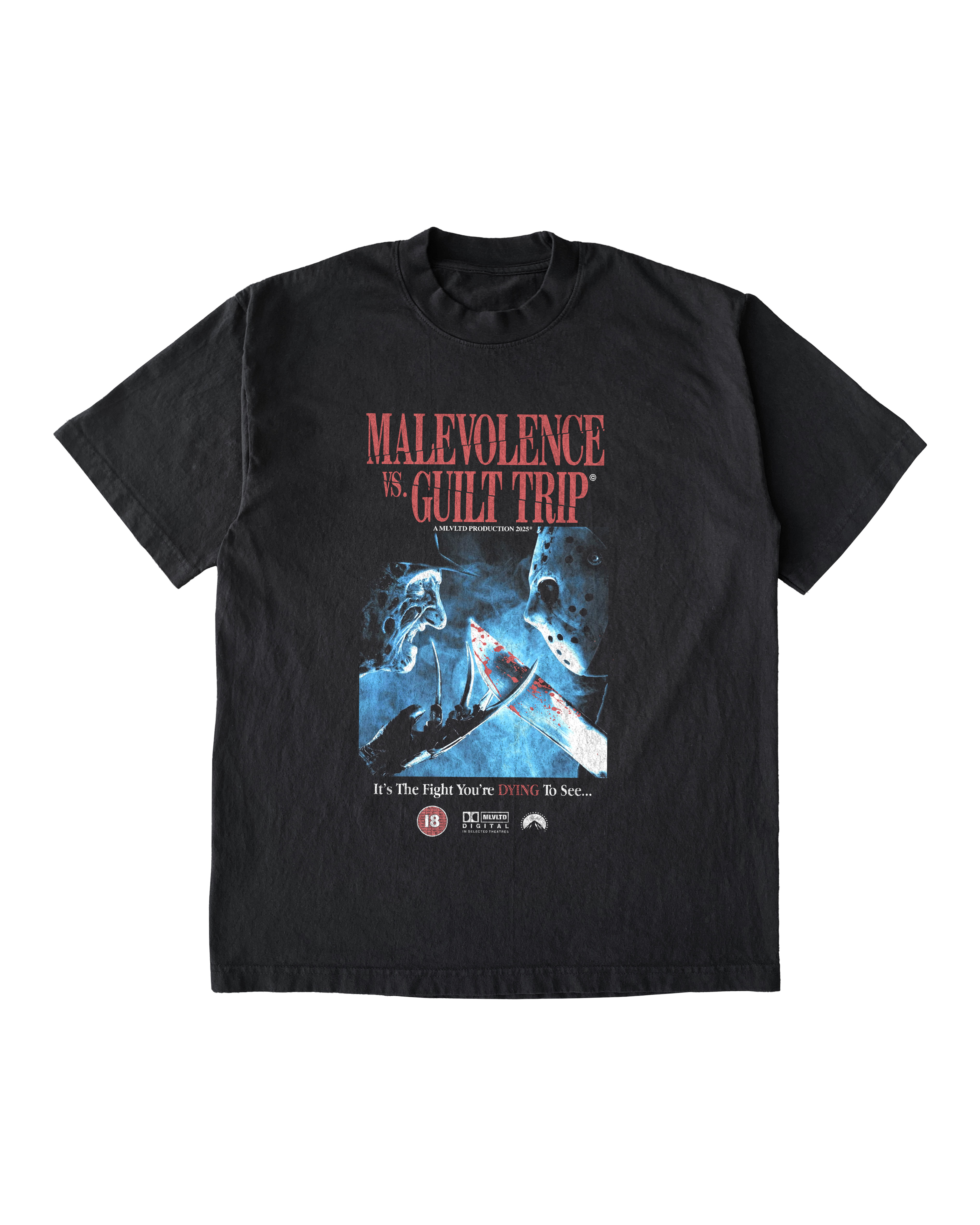 Malevolence Vs. Guilt Trip Halloween T Shirt – MLVLTD MUSIC