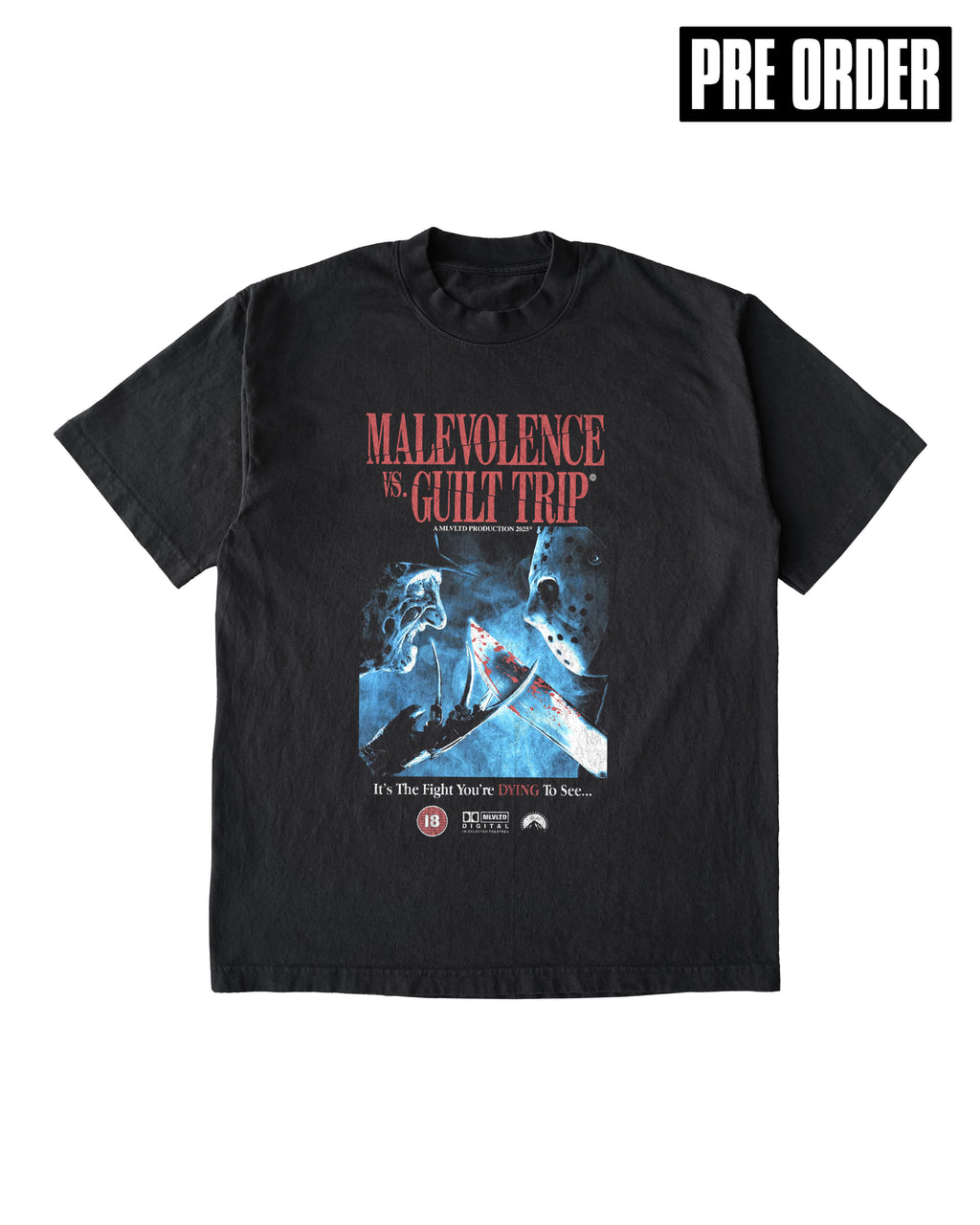 Malevolence Vs. Guilt Trip Halloween T Shirt