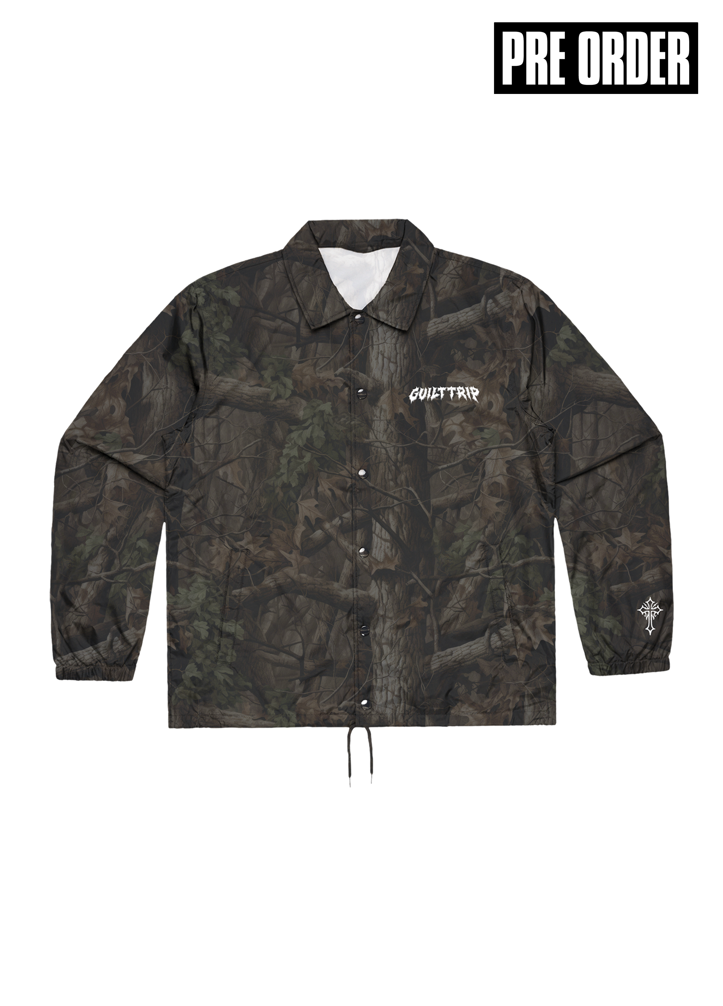 Guilt Trip - RealTree Camo Coach Jacket – MLVLTD MUSIC