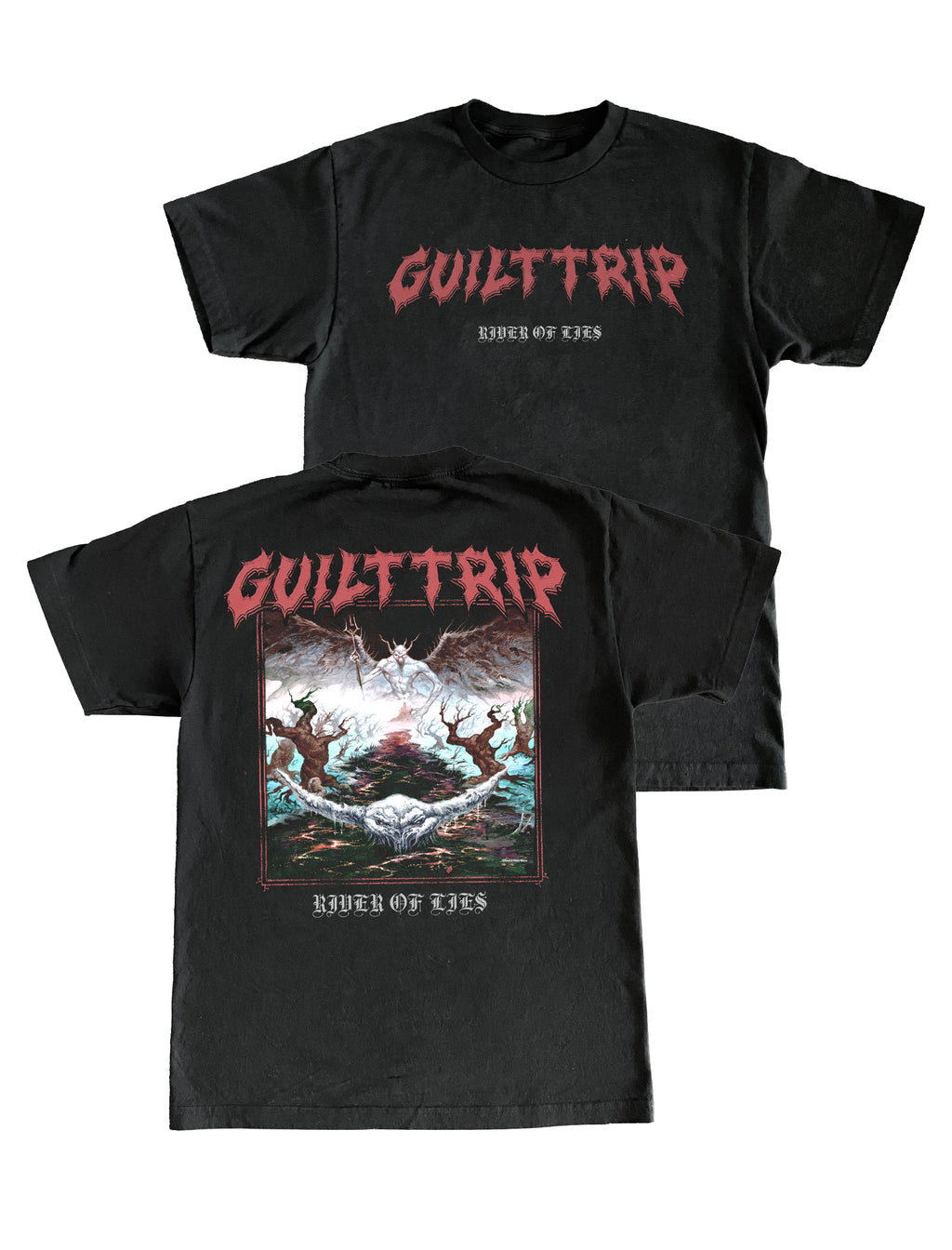 Guilt Trip - Heavyweight River Of Lies T-Shirt