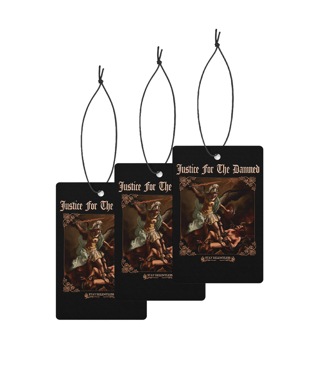 Justice For The Damned - Air Freshener (3 Pack)