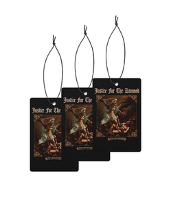 Justice For The Damned - Air Freshener (3 Pack)
