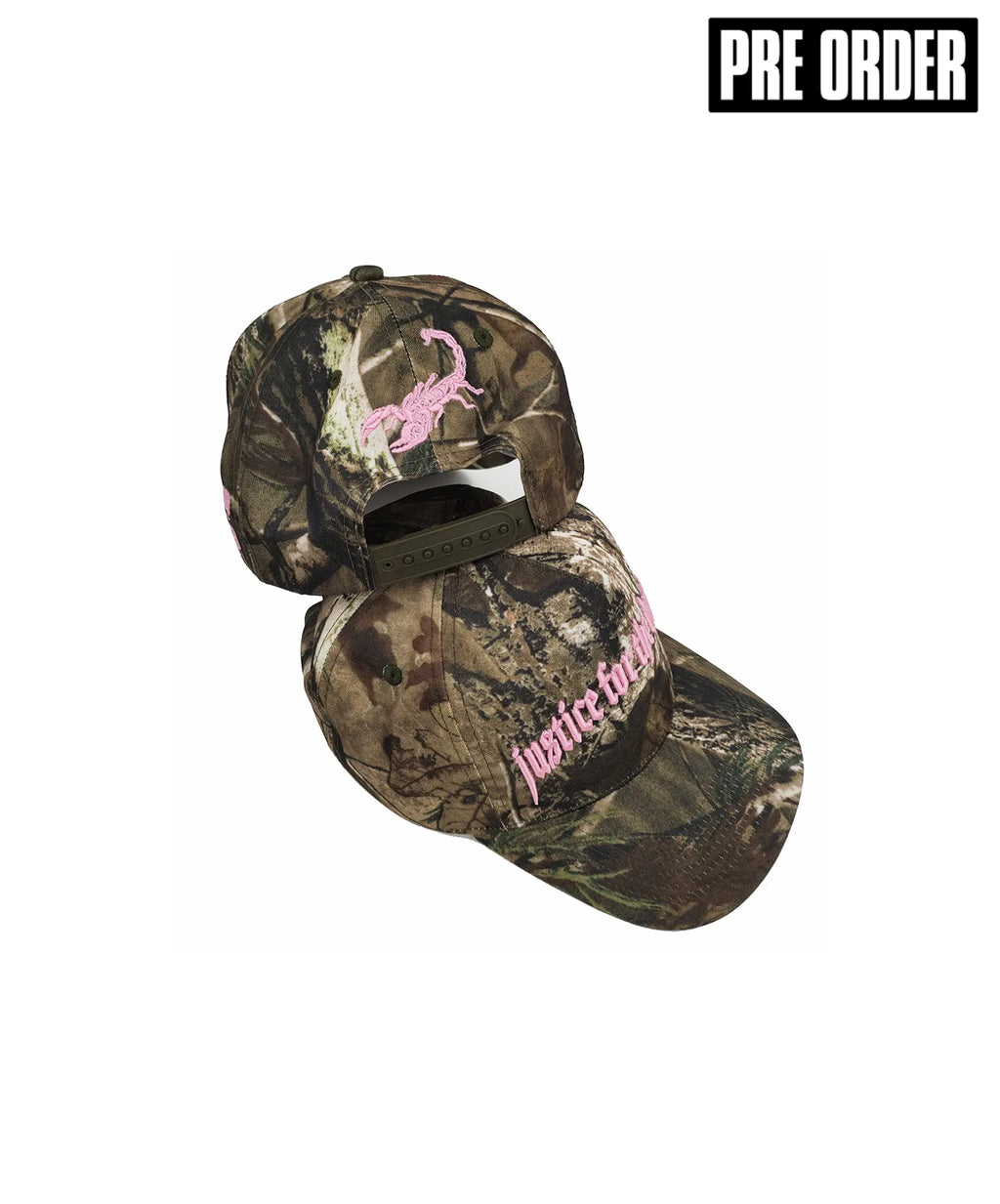 Justice For The Damned - Real Tree Trucker Cap