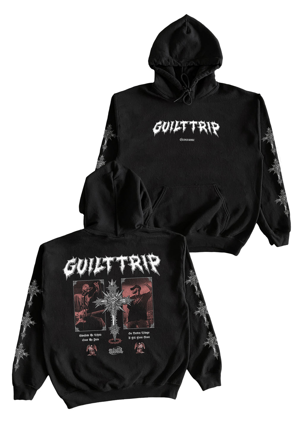 Guilt Trip - Crucifix Hoodie
