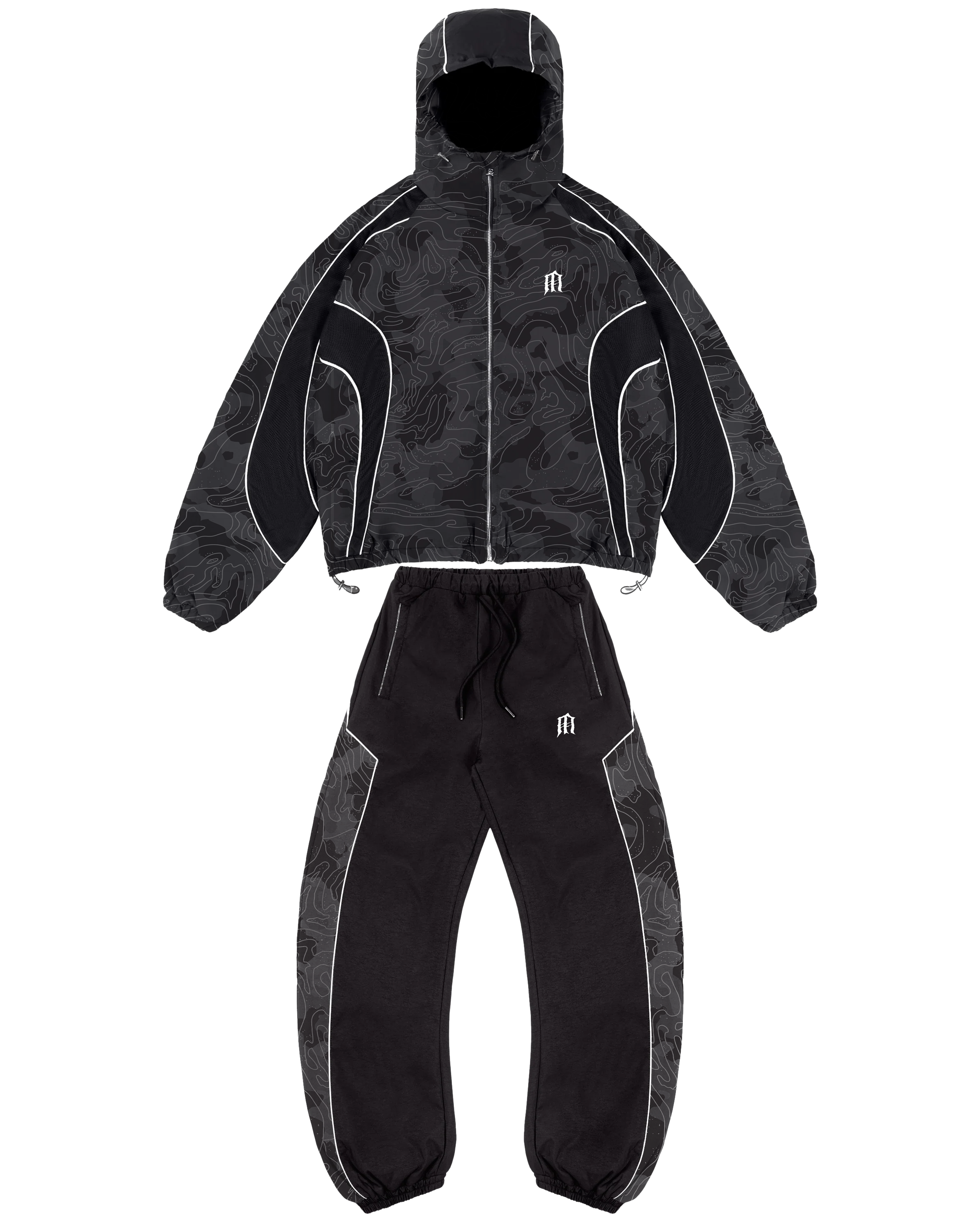 メルlサイズ Malevolence - Winter Camo Reflective Tracksuit – MLVLTD MUSIC