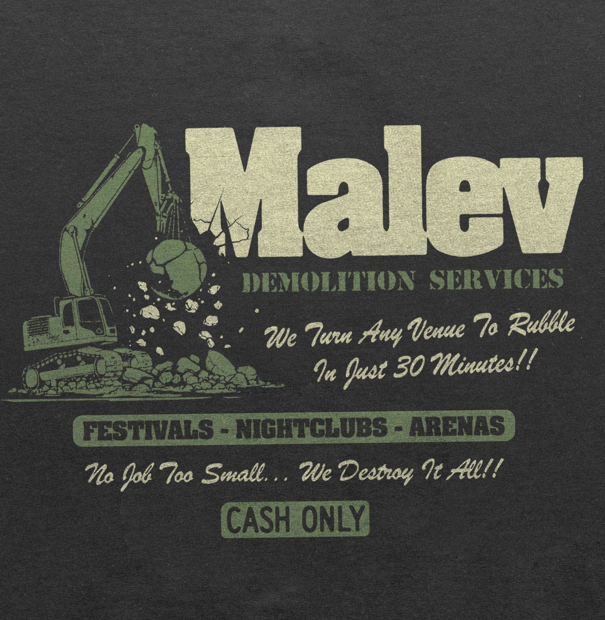 Malevolence - Demolition Services T-Shirt