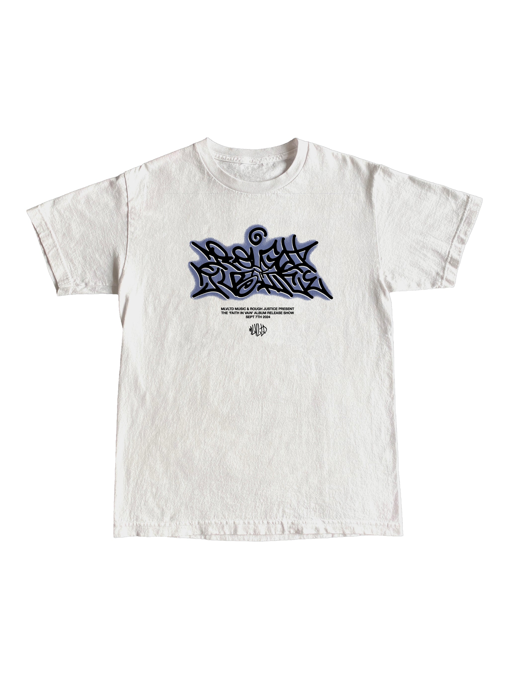 DESOLATED FOOTBALL シャツ　白　MLVLTD DESOLATED FOOTBALL シャツ白MLVLTD