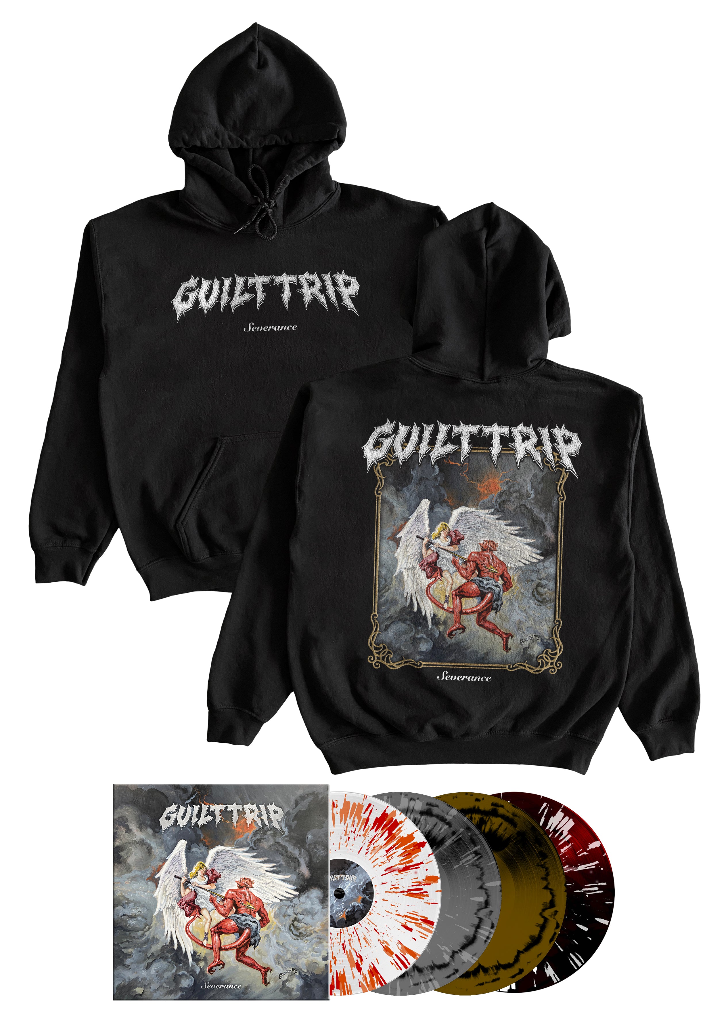 Guilt Trip - Severance Hoodie + Vinyl Bundle