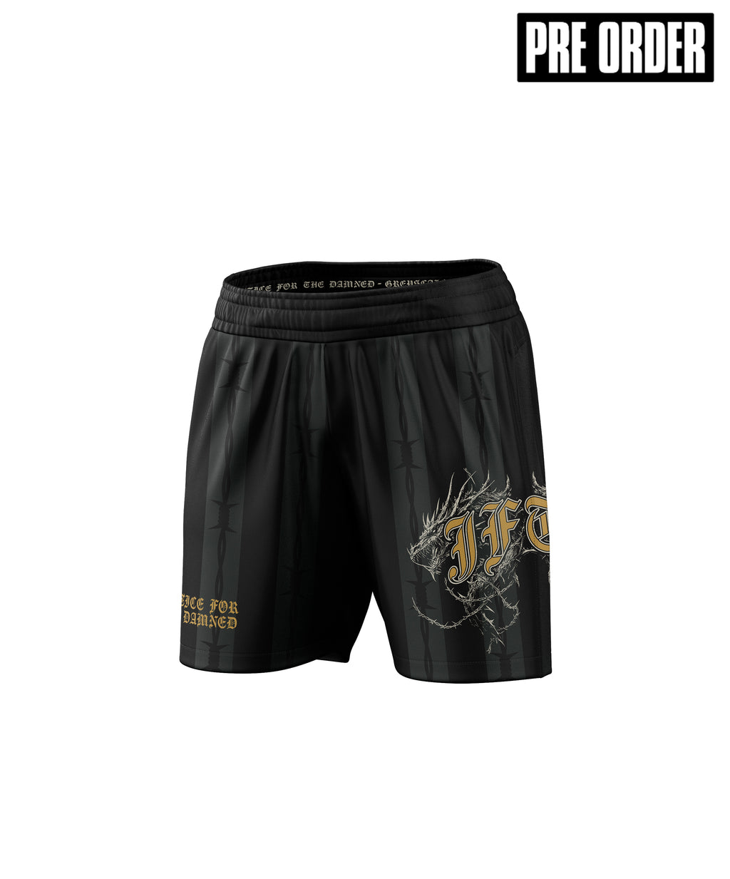 Justice For The Damned - Football Shorts