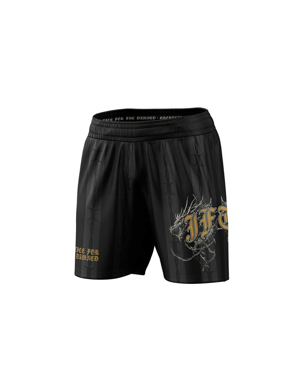 Justice For The Damned - Football Shorts