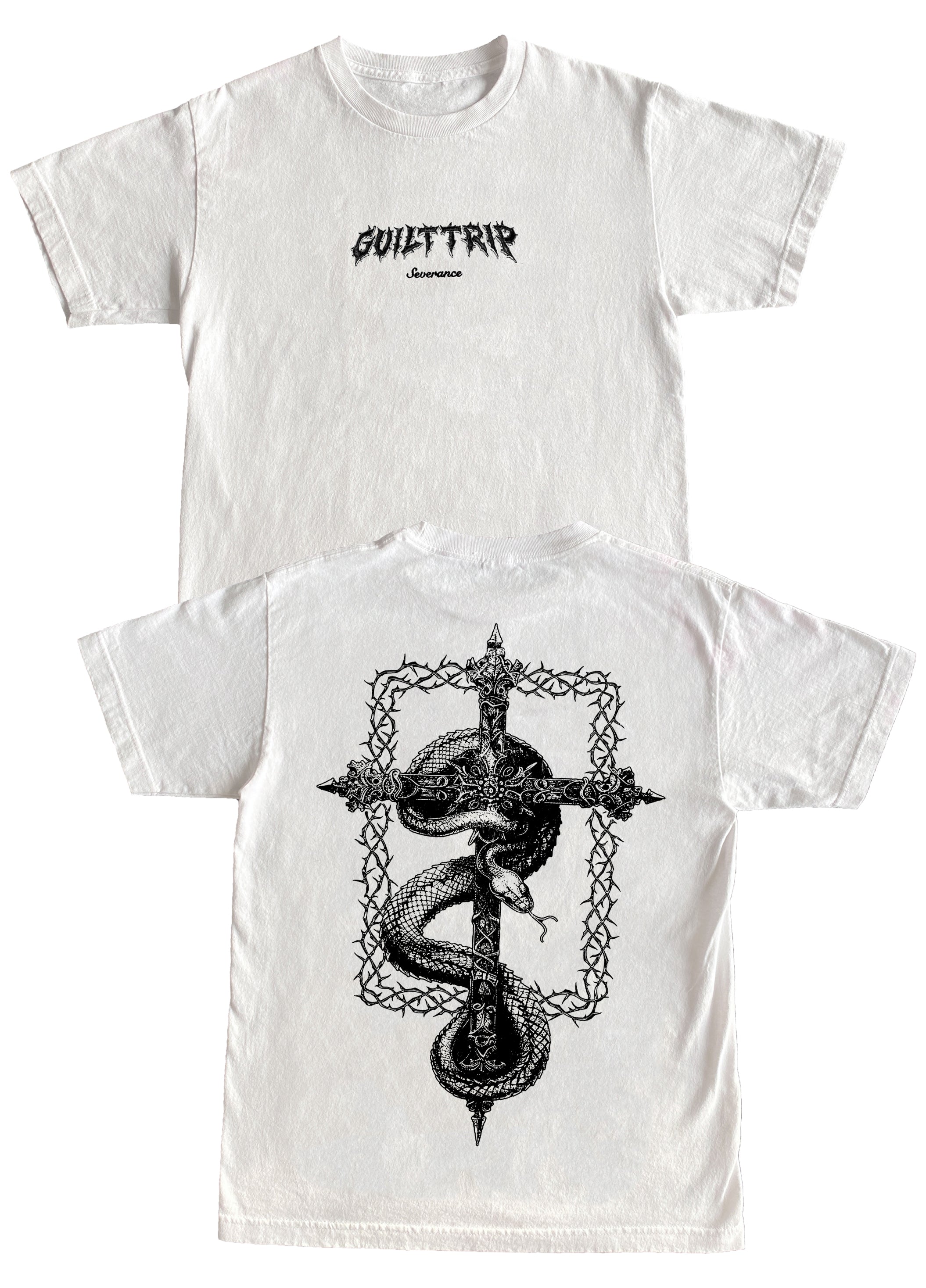 Guilt Trip - Heavyweight Embroidered T-Shirt