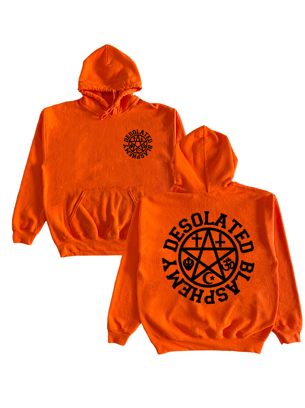 Desolated Blasphemy Hoodie NEW COLOURS