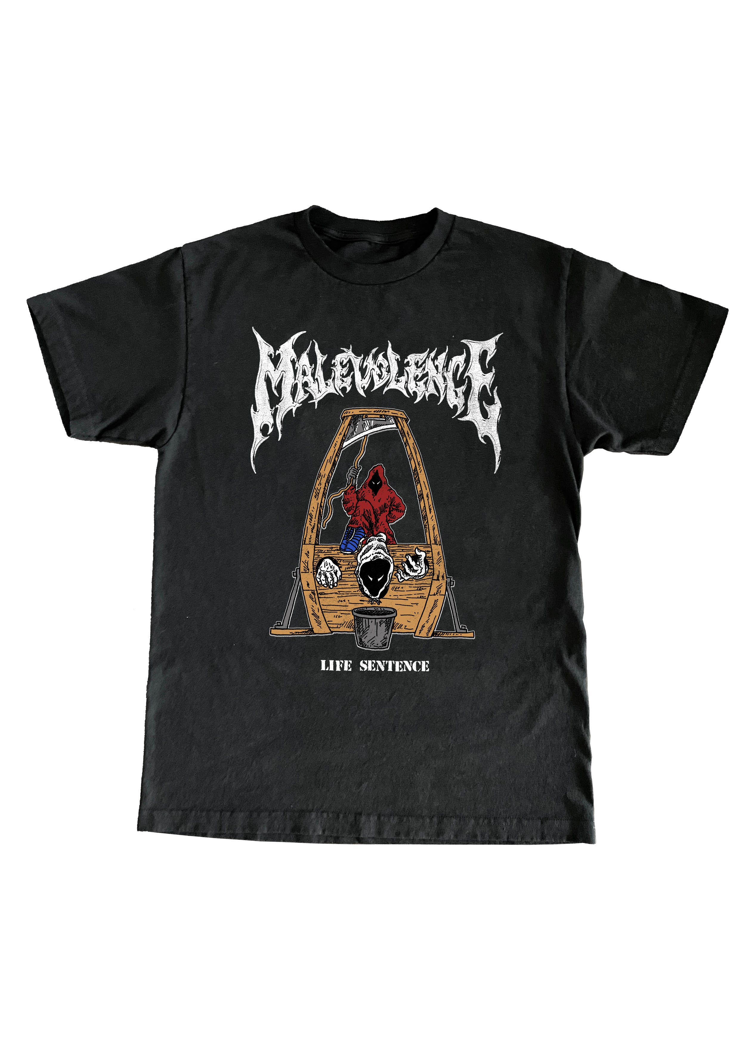Malevolence Life Sentence Black T-Shirt