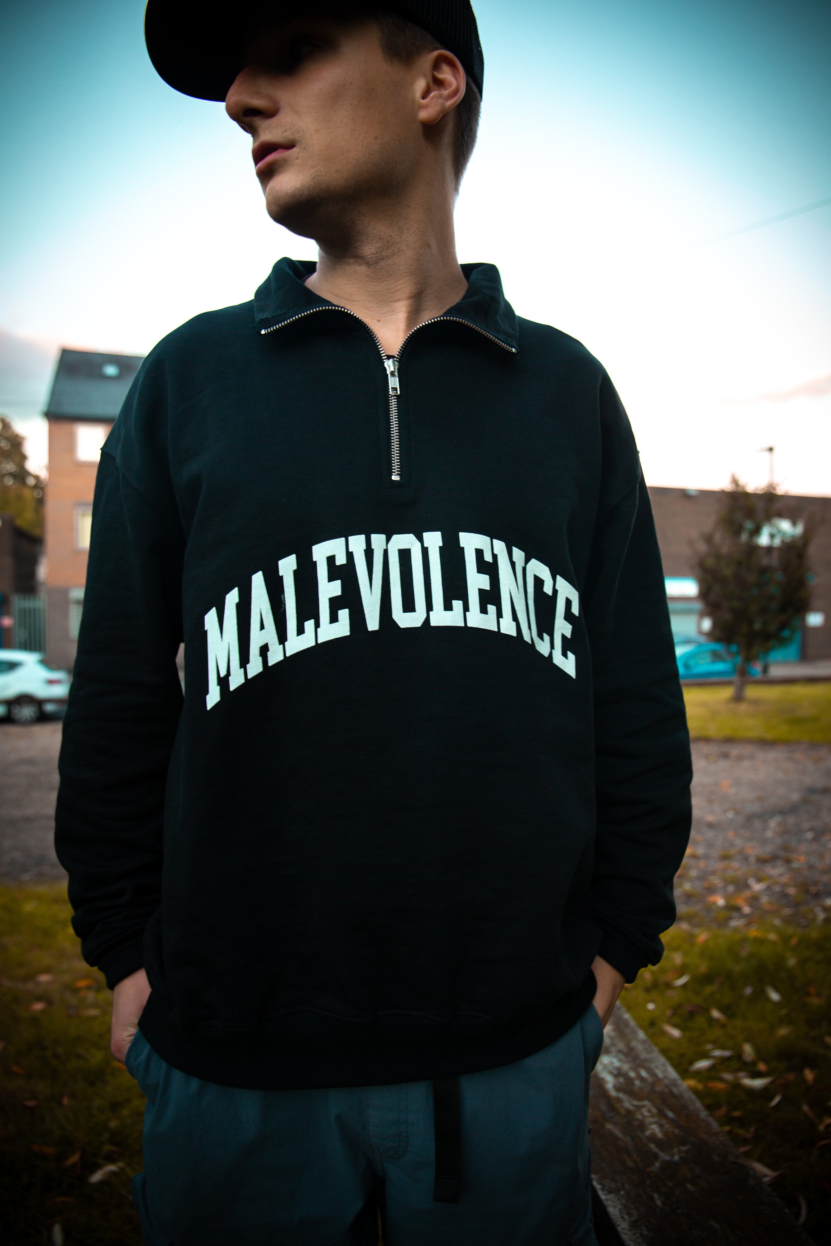 Malevolence College Quarter Zip Fleece