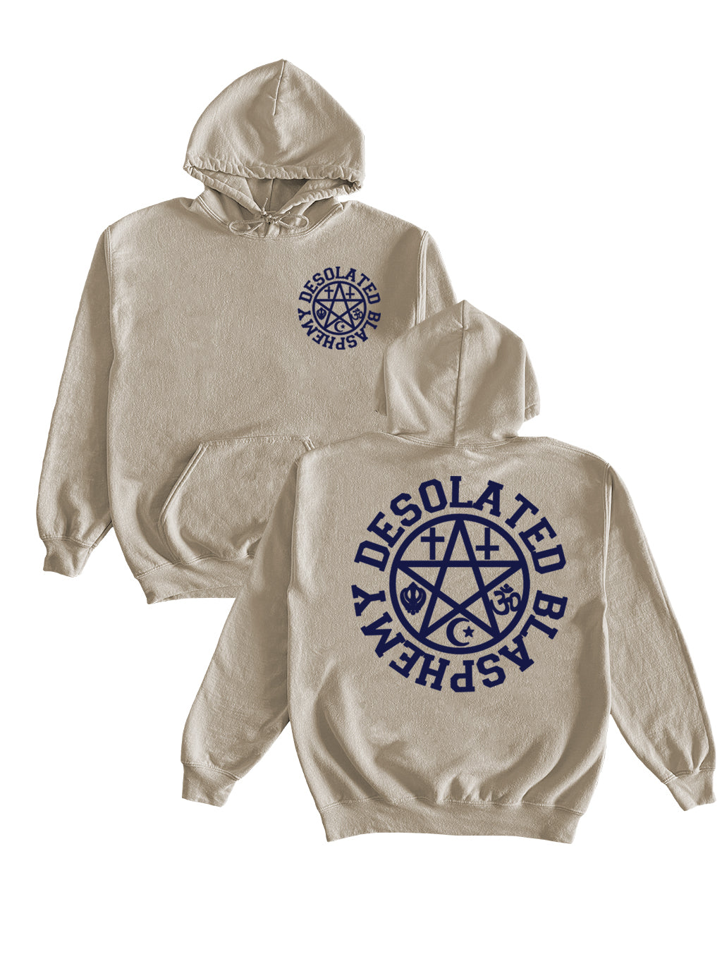 Desolated Blasphemy Hoodie NEW COLOURS